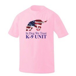 K-9 IN DOG WE TRUST T-SHIRT
