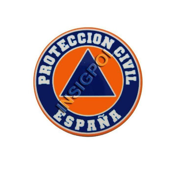 INSIGNIA ALUMINIO PROTECCIÓN CIVIL