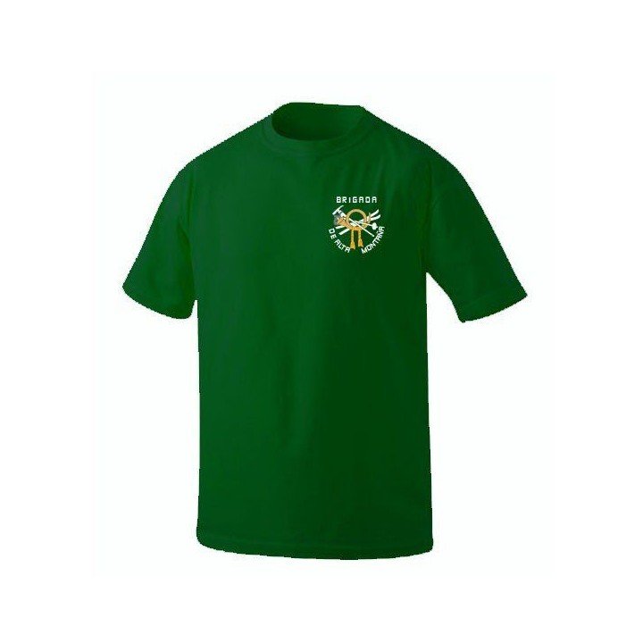 CAMISETA BRIGADA ALTA MONTAÑA VERDE