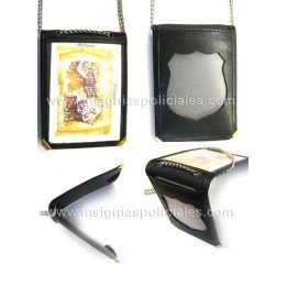 CATALONIA-POLICE-BADGE-iDCARD-LEATHER-HOLDER