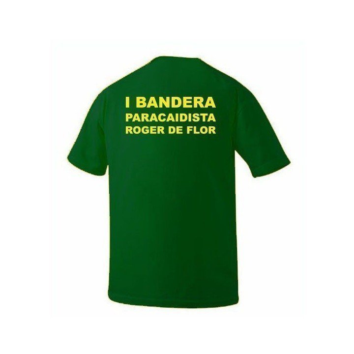 CAMISETA I BANDERA PARACAIDISTA ROGER DE FLOR